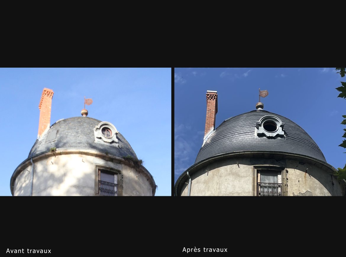 Tour donjon - vue générale