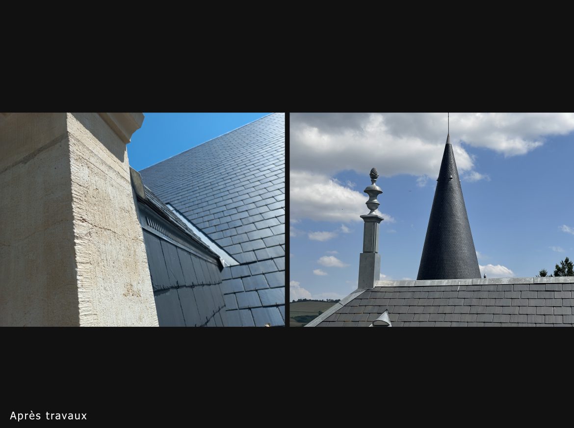 château - couverture details